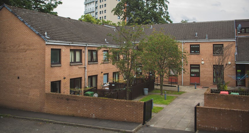 A photo of our properties in Ibrox, Glasgow.