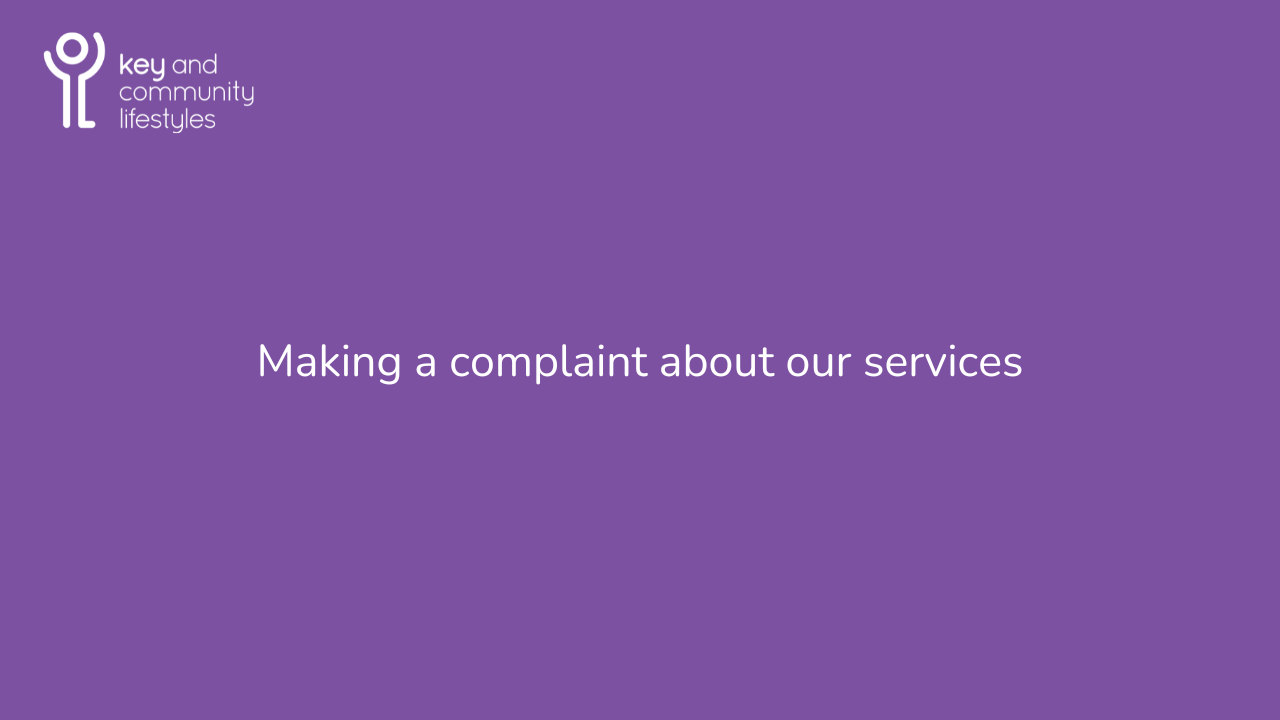 Making a complaint